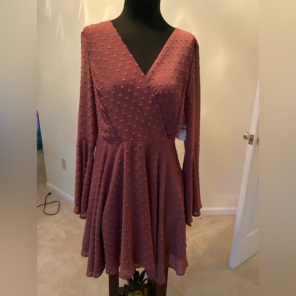 NWT Purple Flowy Dress